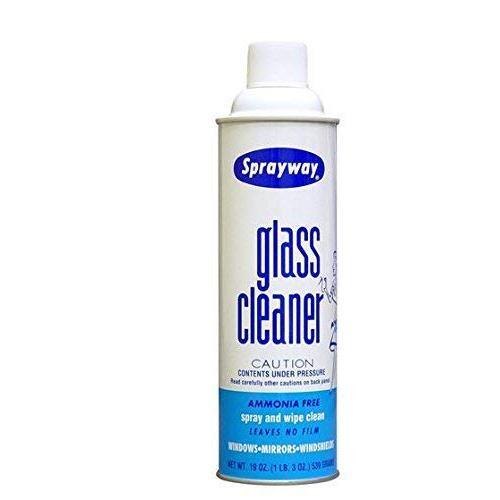 Sprayway 443331 Ammonia Free Glass Cleaner, 19 Oz. (4-Pack) (Packaging May Vary)