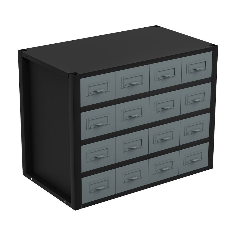 Sealey Modular Racking Mid Unit 16 Small Drawers Tool Storage 580mm