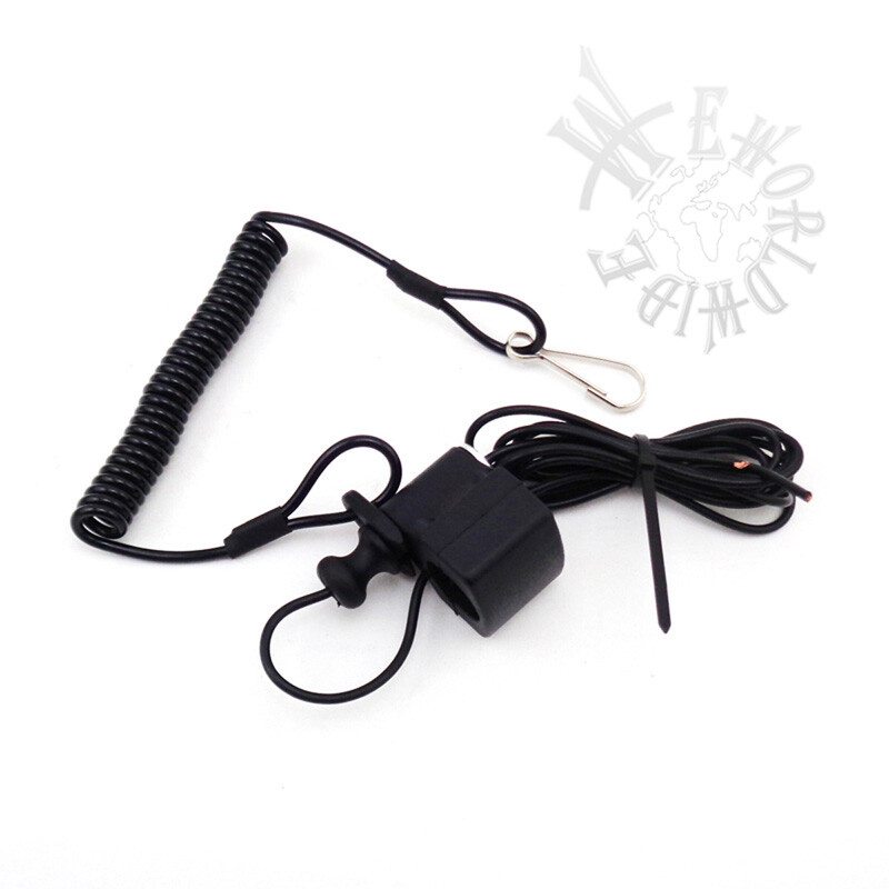 Racing Tether Pull Kill Switch For Can Am Kawaski Brute Polaris Predator ATV
