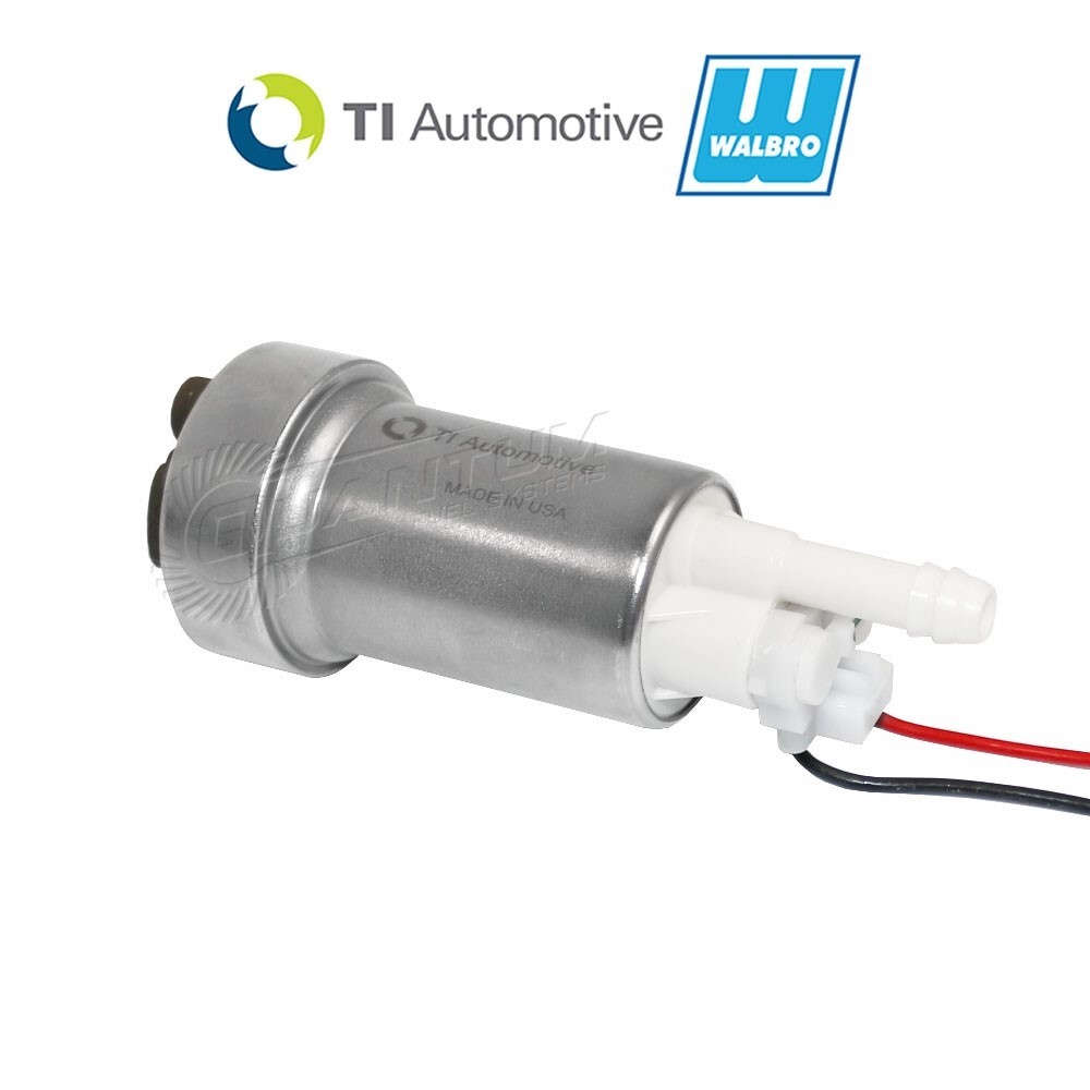 GENUINE WALBRO/TI F90000295 535LPH High Performance E85 Fuel Pump + QFS Kit
