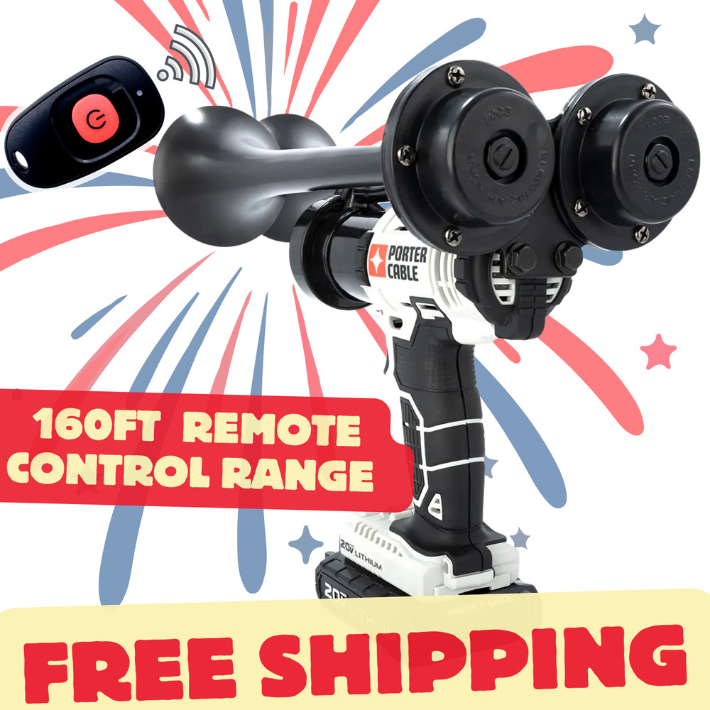 Porter Cable Drill Horn | Remote Control | USA Assembled