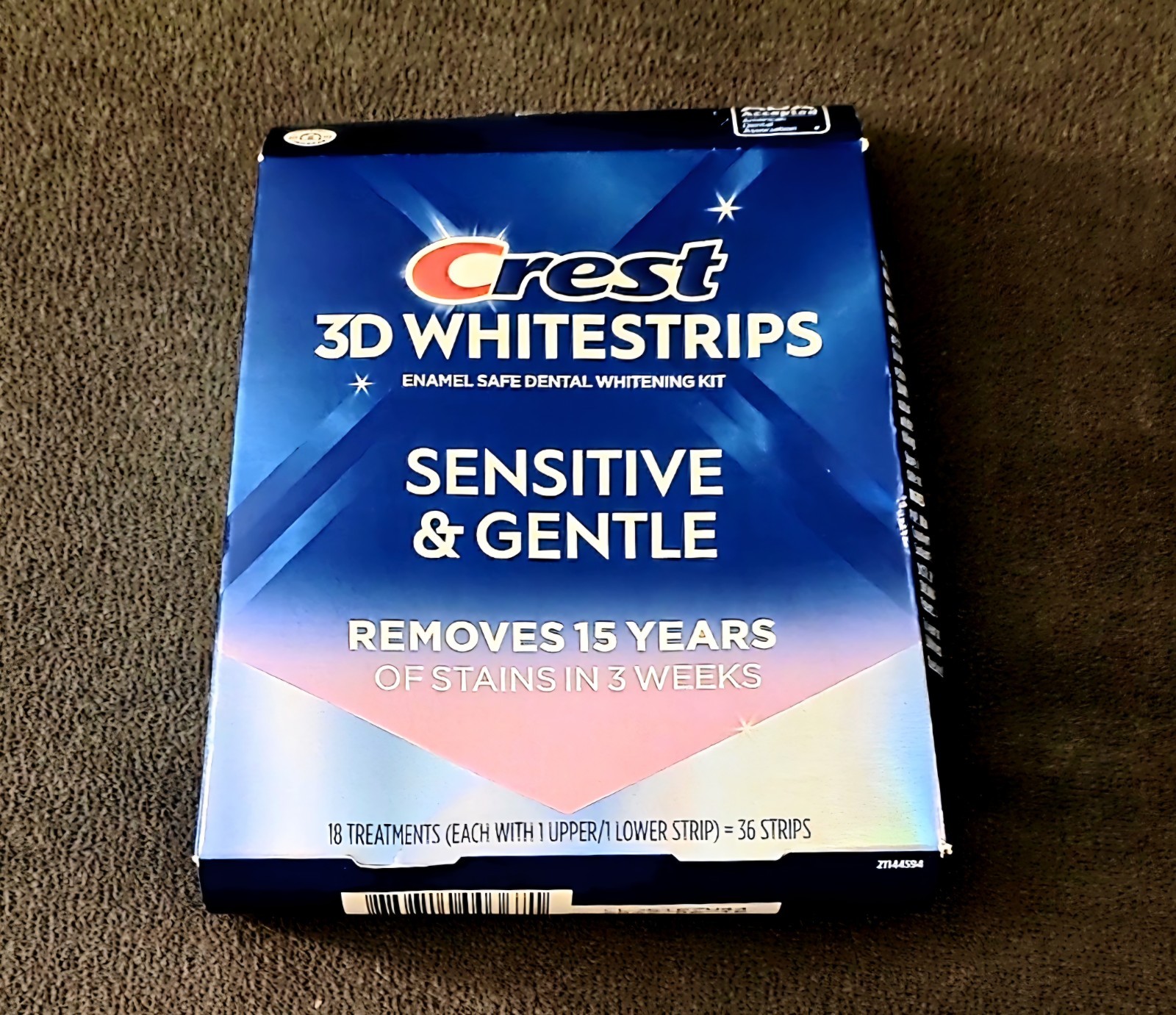 Crest 3D Whitestrips Sensitive & Gentle - Exp. 05/2027