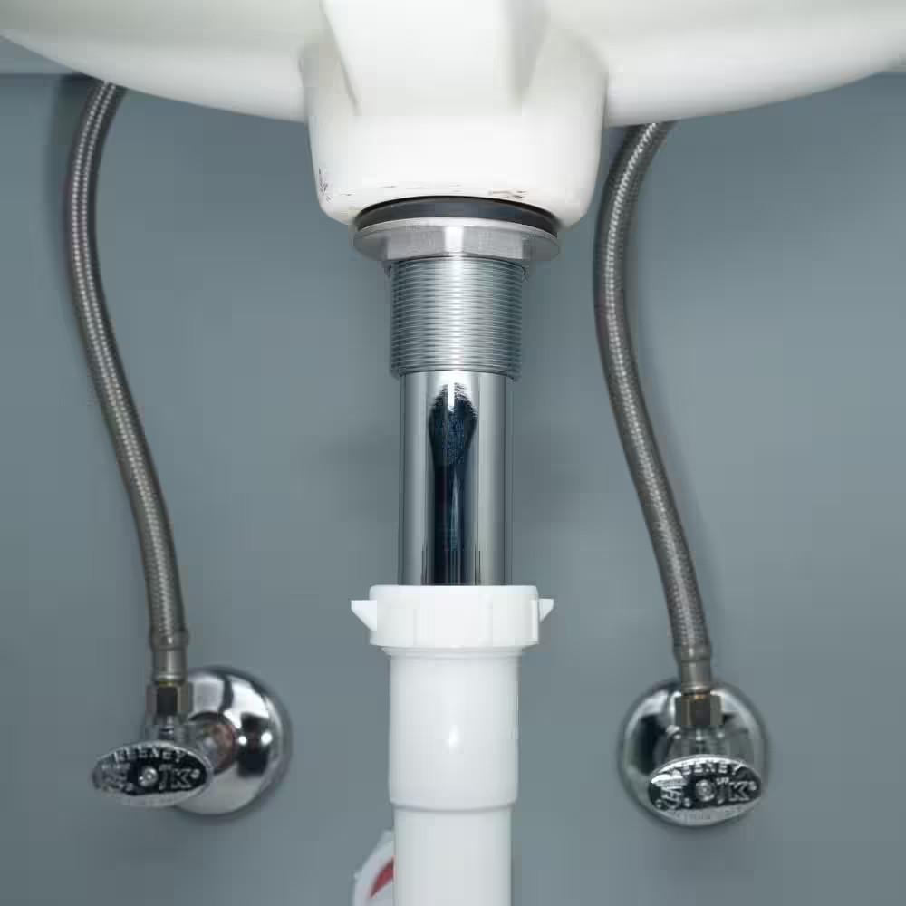 Designline Chrome-Plated Brass Grid Drain without Overflow