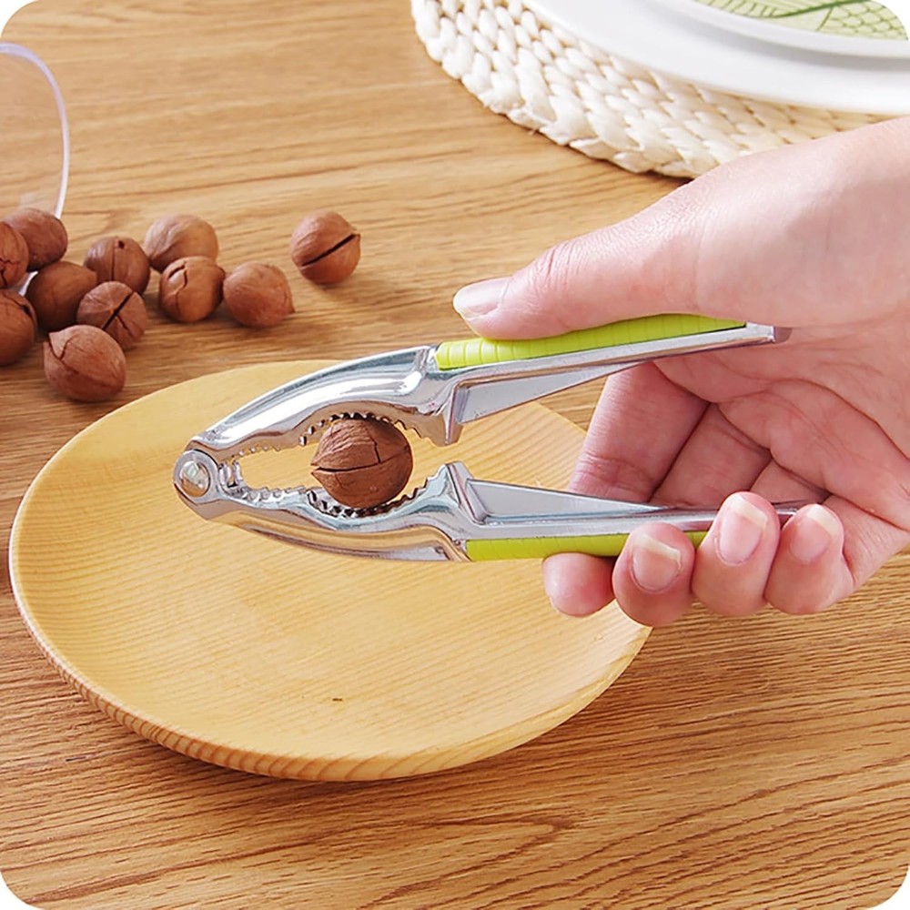 Versatile Nutcracker Tool for Pecans, Walnuts, and Lobster - Comfortable Grip