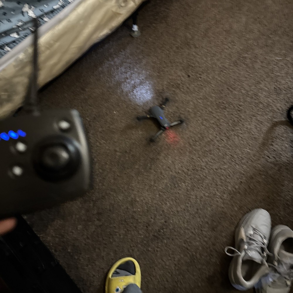 Collapsible quadrocopter