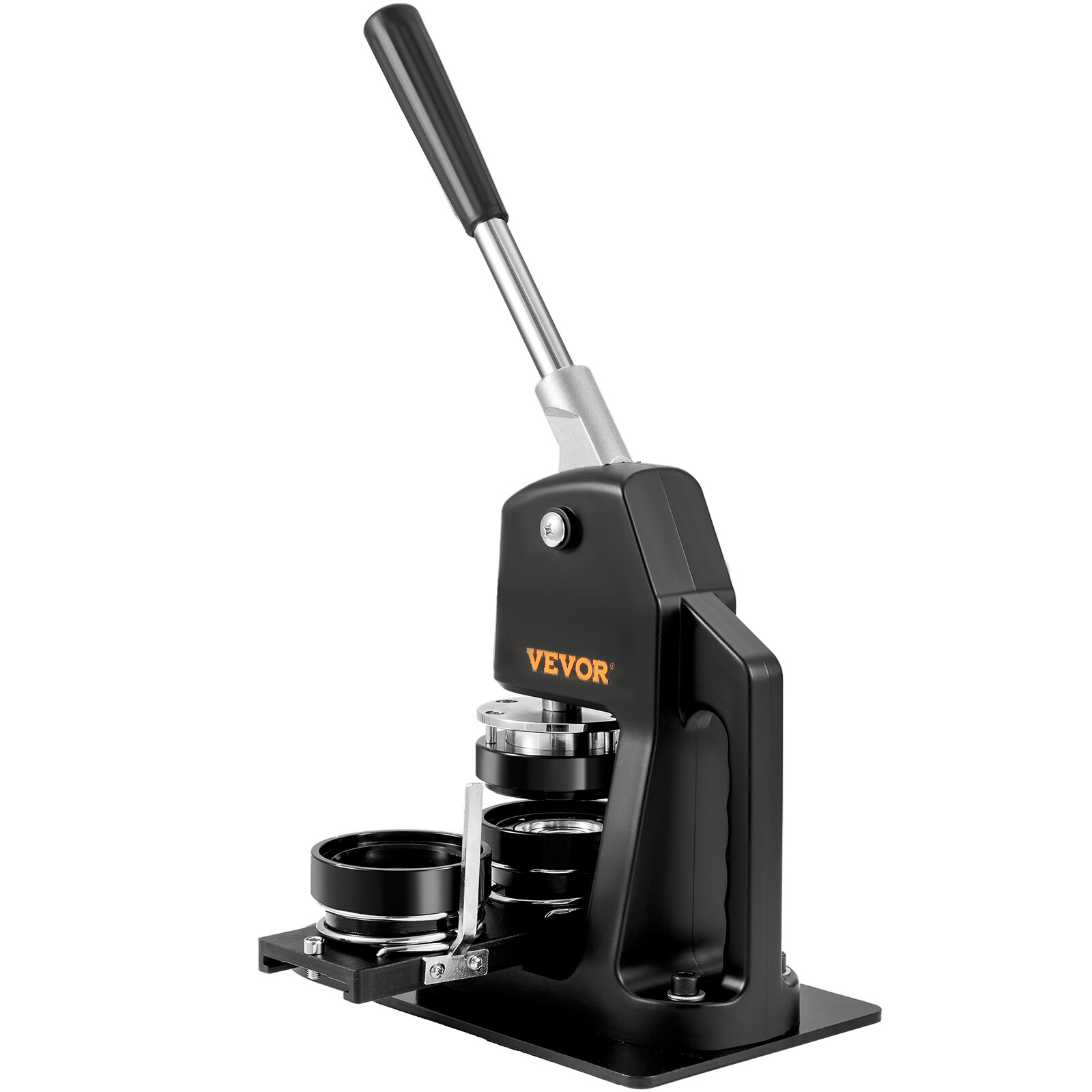 VEVOR Button Maker Machine Badge Pin Machine 1.25"+2.25" 500Free Parts Press Kit