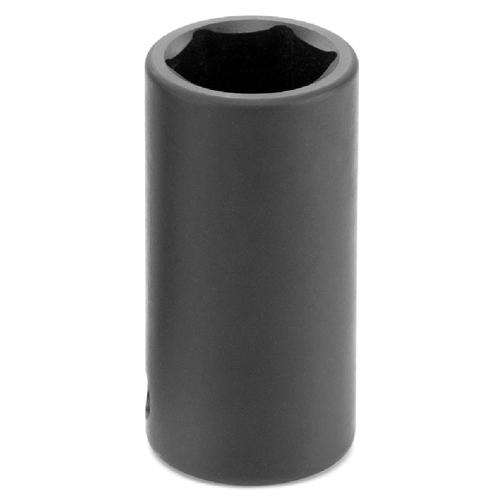 3/8" DR 12MM SEMI DEEP 6PT SOCKET Grey Pneumatic 1012MSD