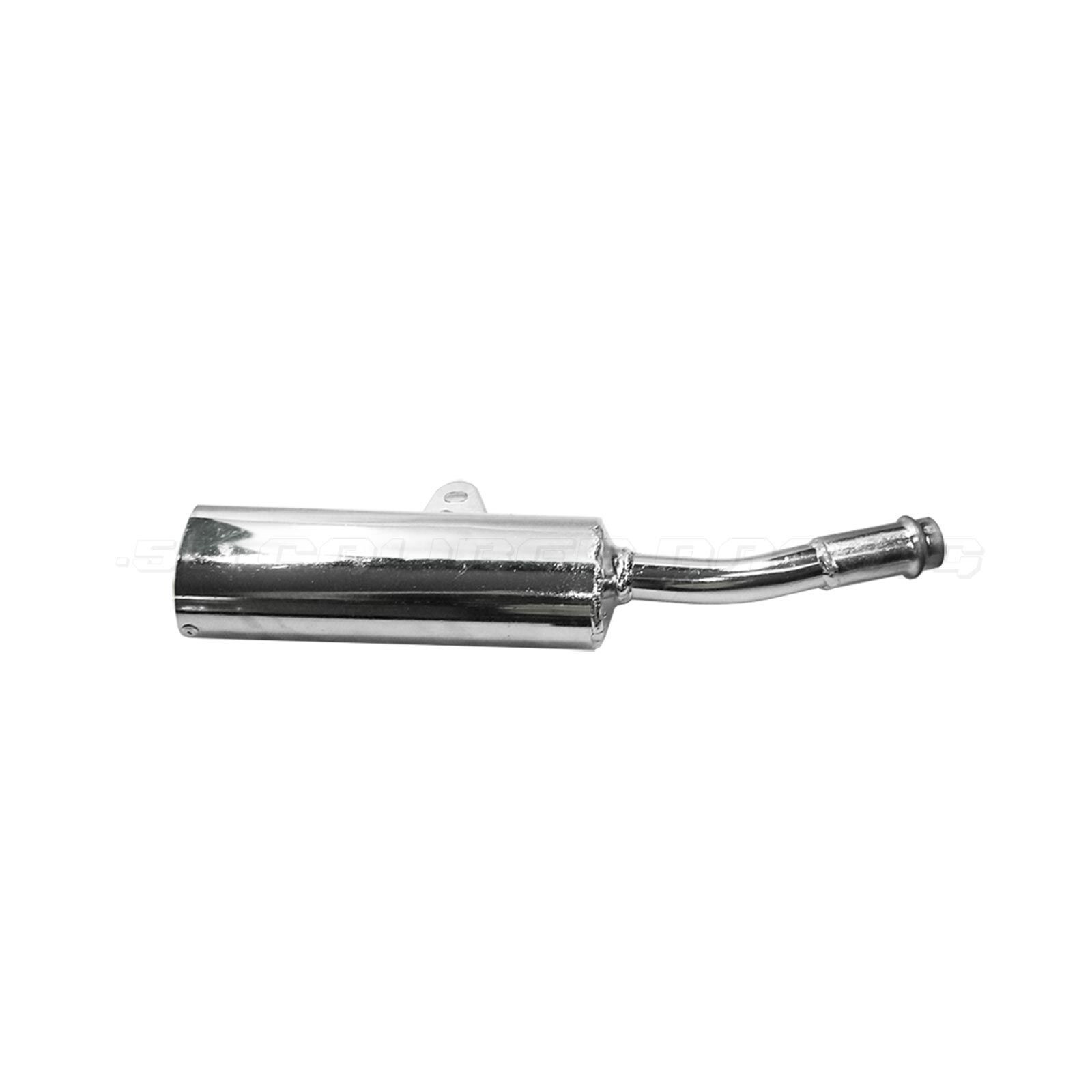 Replacement for KTM 50 SX Exhaust Pipe with Aluminum Silencer