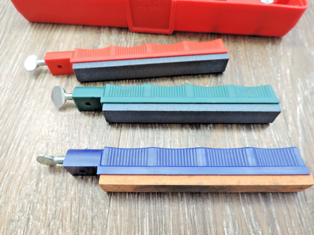 Lansky LS Sharpener Red Box 3 Stones
