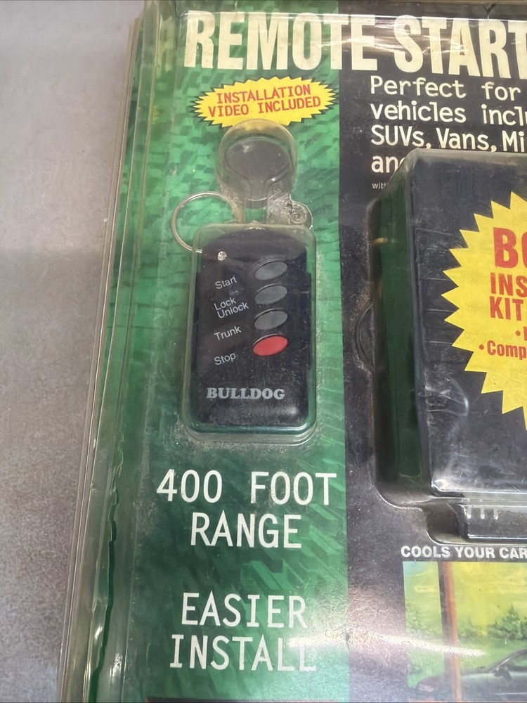 BULLDOG SECURITY Remote Starter, Keyless Entry & Remote RS112