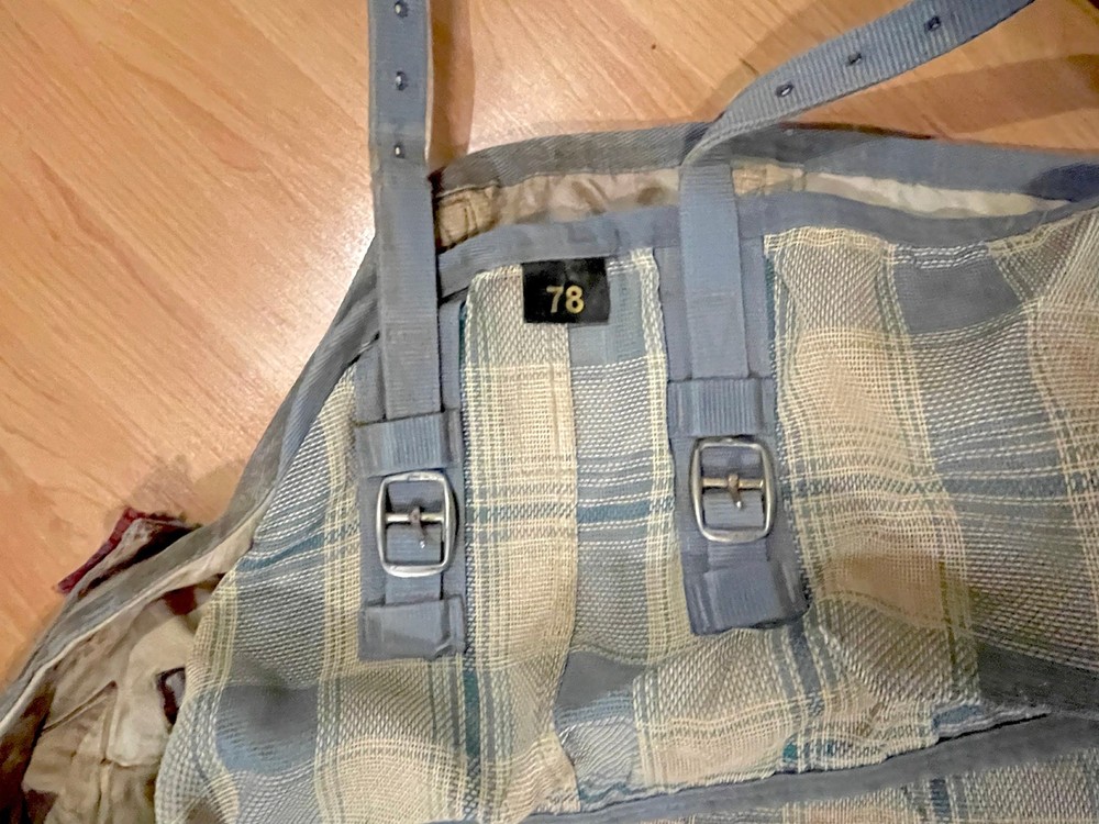 Schneiders AdjustaFit Textiline Fly Sheet Sz 78 Surcingle Buckle Front
