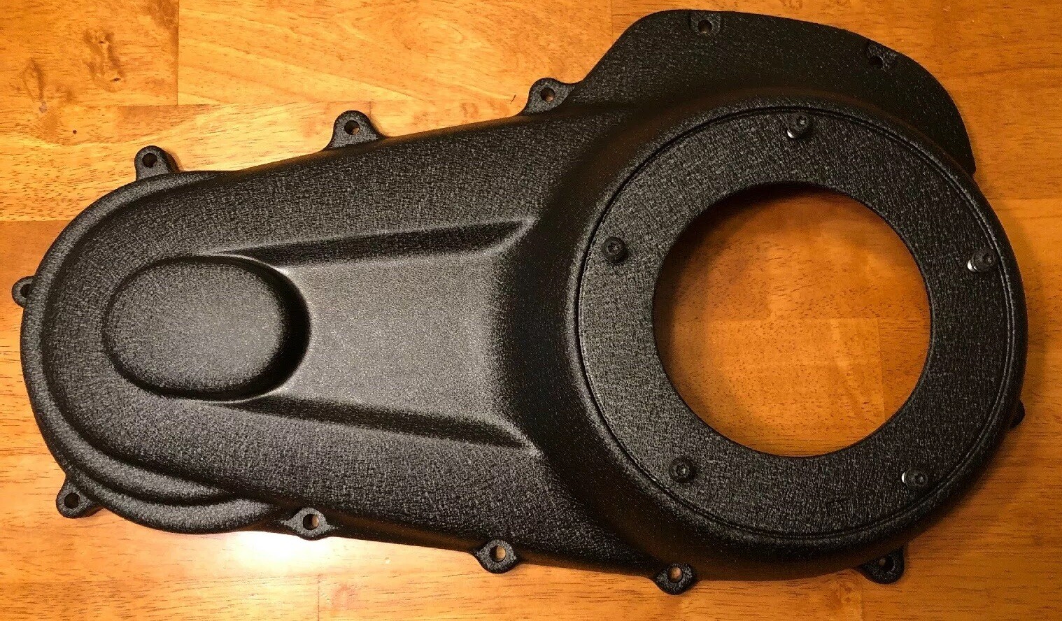 Harley primary cover Milwaukee Eight M8-WRINKLE BLACK-2017-2024 TOURING