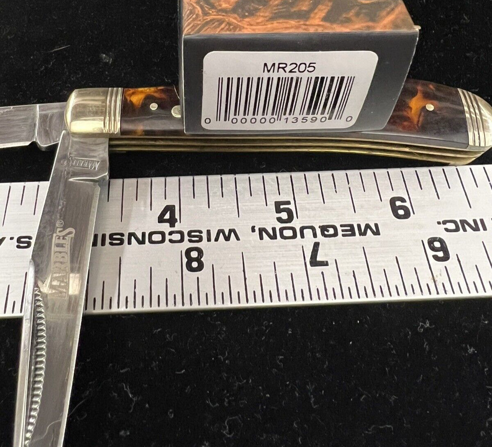 NIB Marbles Tortoise Shell Pocketknife MR205