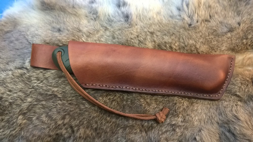 Handmade Leather Sheath for Bahco Laplander Folding Saw