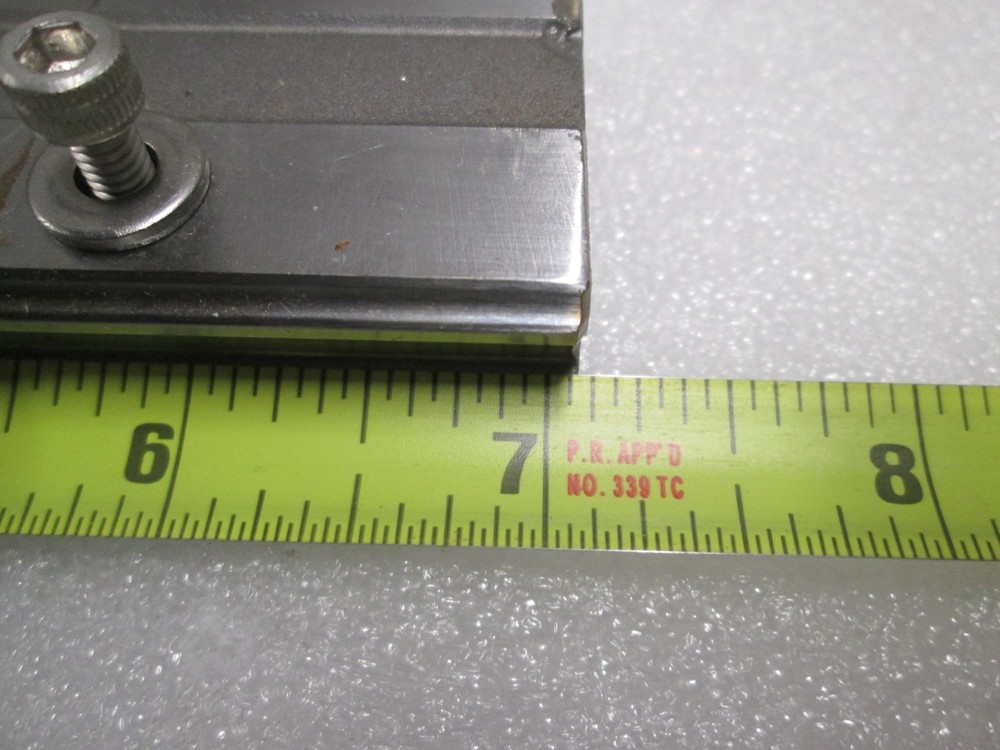 THK, HRW27, Linear Bearing Guide Block w/ Guide Rail, Used
