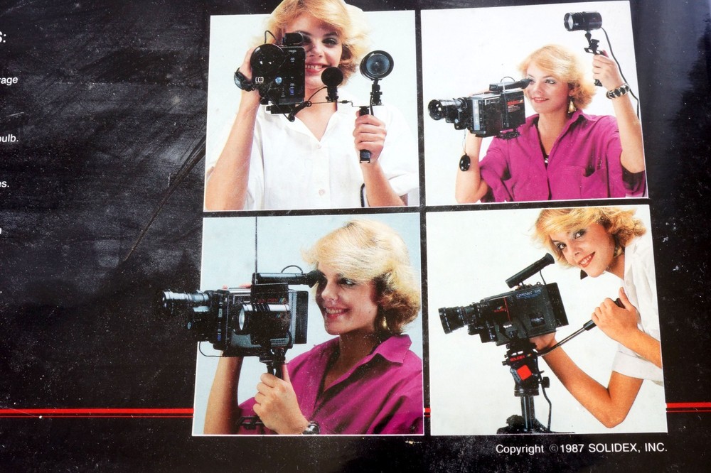 Solidex Magicool Model VL-9100 Compact Quartz Camcorder Video Light System New