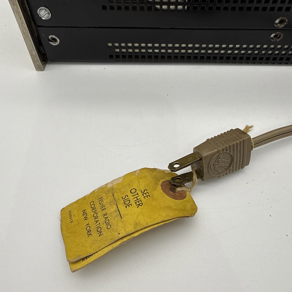 Fisher TX 300 Transistor Control Amp Integrated Amp Powers On Unable To Test