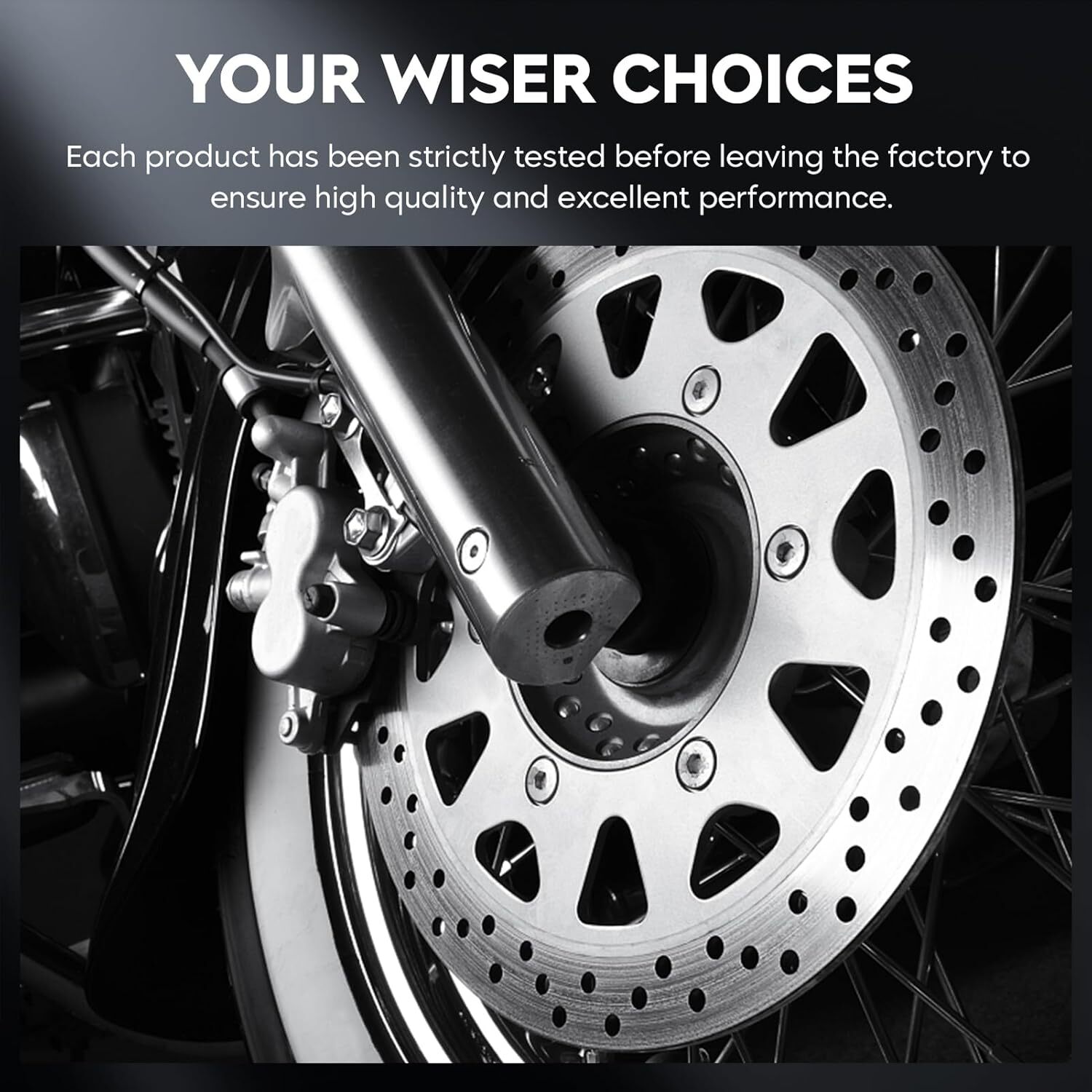 11.5" Rear Brake Rotor Disc for Harley Sportster Softail Road King Electra Glide