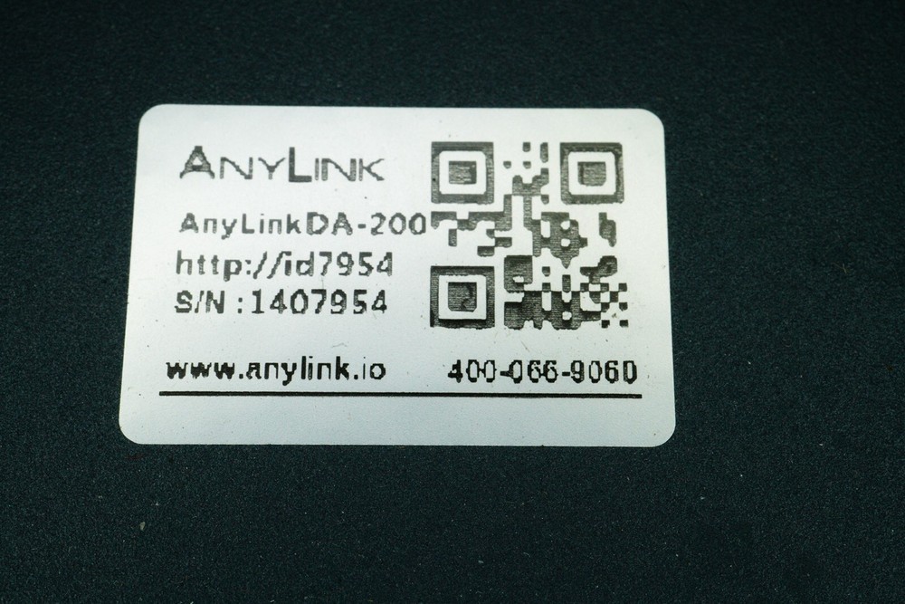 Tetrascience Anylink DA-200 IoT Gateway with Power Adapter Bundle