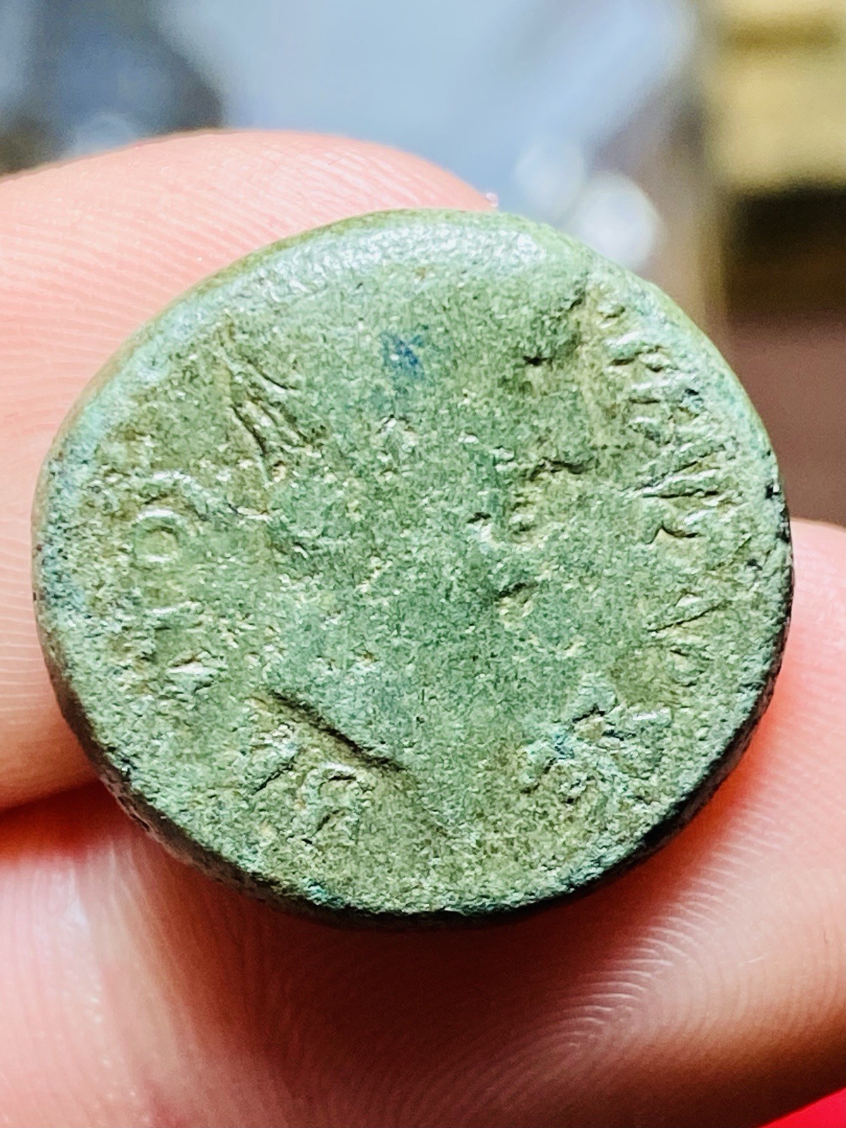 Tiberius and Livia AE Provincial Thessalonica AD 22-37, 12 CAESARS, SCARCE, VG+!