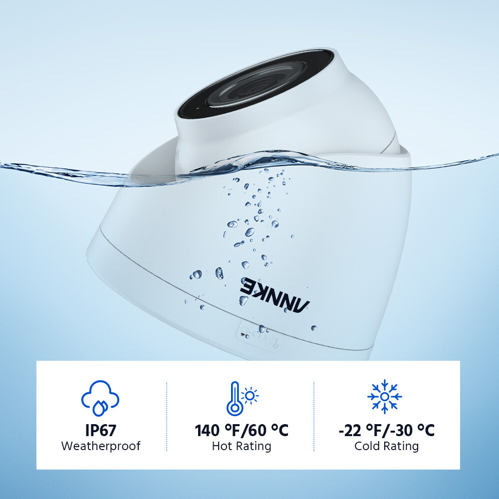 ANNKE 4K 8CH 16CH NVR 5MP Audio POE IP Security Camera System Outdoor AI Detect