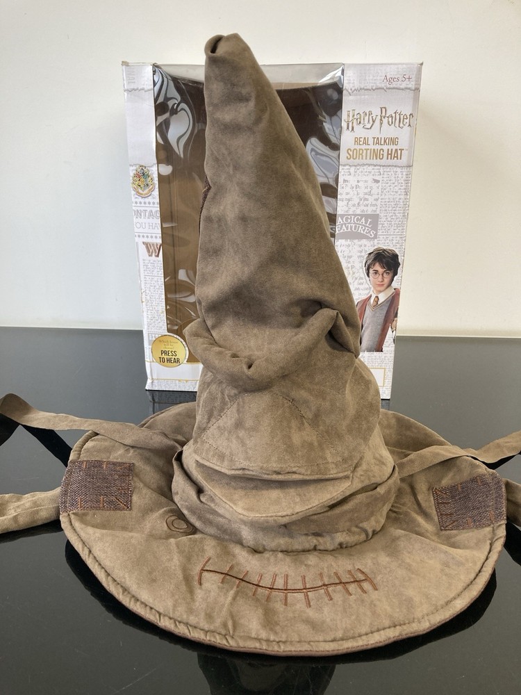 Harry Potter Wizarding World Interactive Talking Sorting Hat Working Boxed