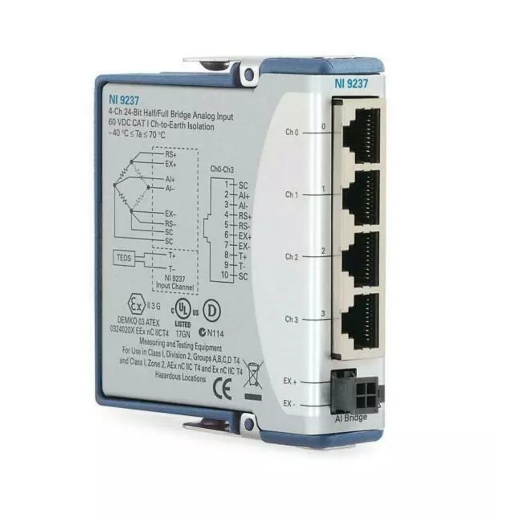 NEW National Instruments NI9237 NI-9237 C Series Strain/Bridge Input Module