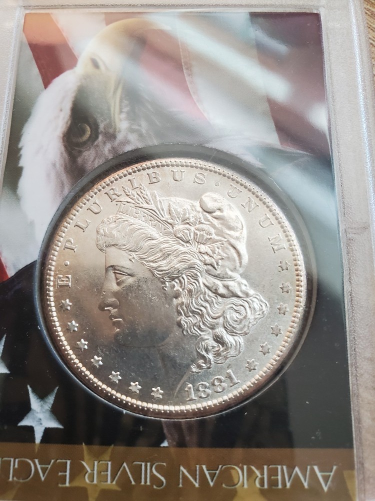 1881 Morgan Silver Dollar Uncirculated
