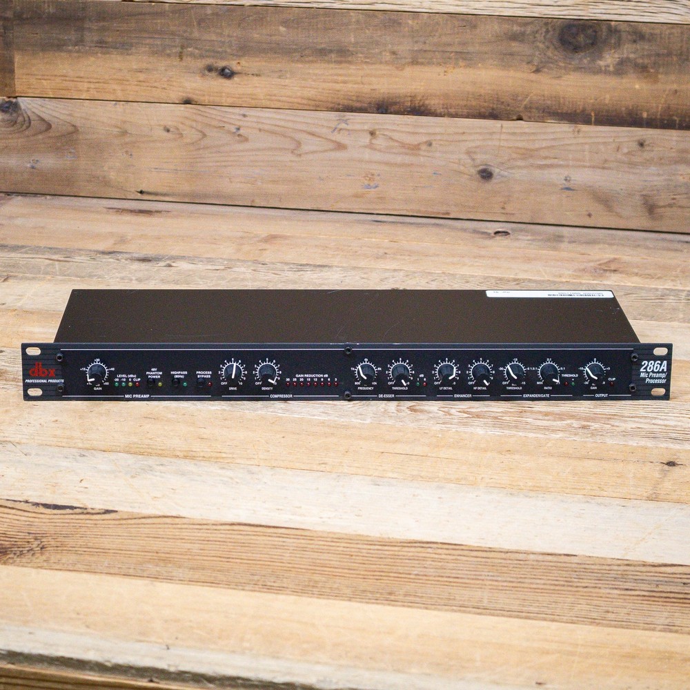 DBX 286A Mic Preamp Processor Vocal Channel Strip Compressor Enhancer U271273