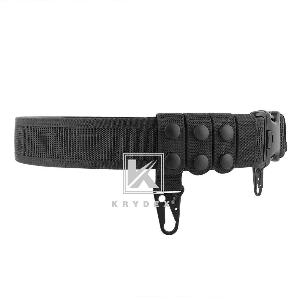 KRYDEX Tactical Police Security Guard Duty Belt Law Enforcement Outer&Inner Belt