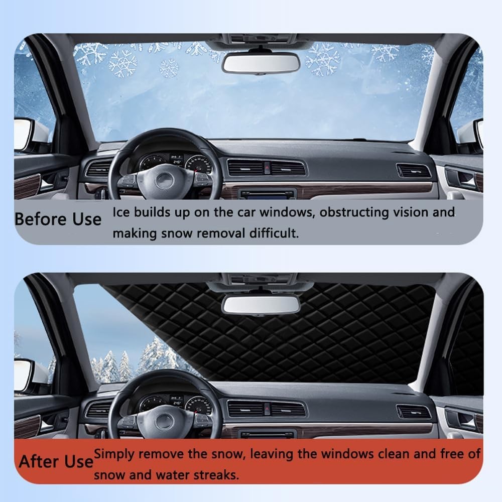 Car Roof Cover Hail Protector Waterproof Snow Proof Sunshield Outdoor Protective