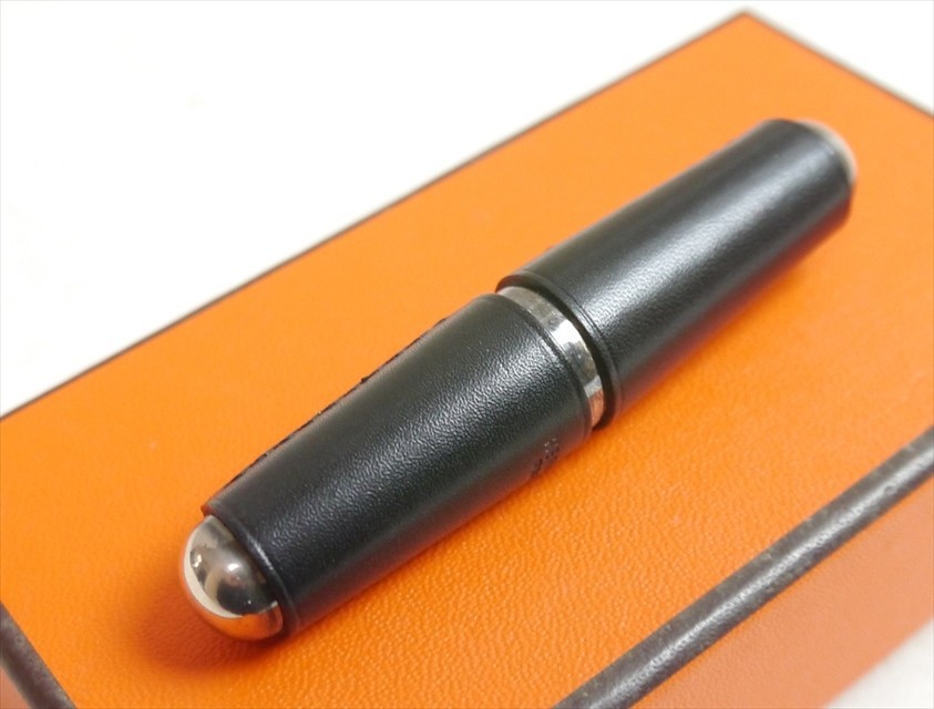 Authentic HERMES Wine opener Leather #4745