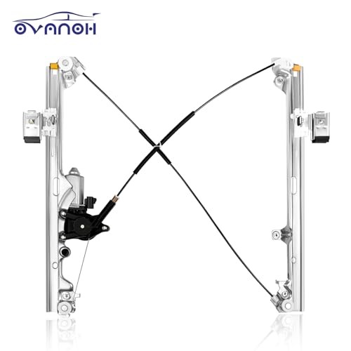 Front Left Driver Side Power Window Regulator Assembly W/Motor Front Left Side