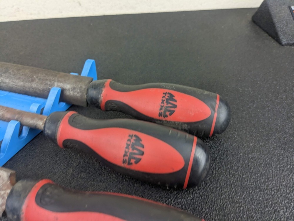 #bk336 Mac Tools 3-PC. Comfort-Grip Combination Bastard-Cut File Set