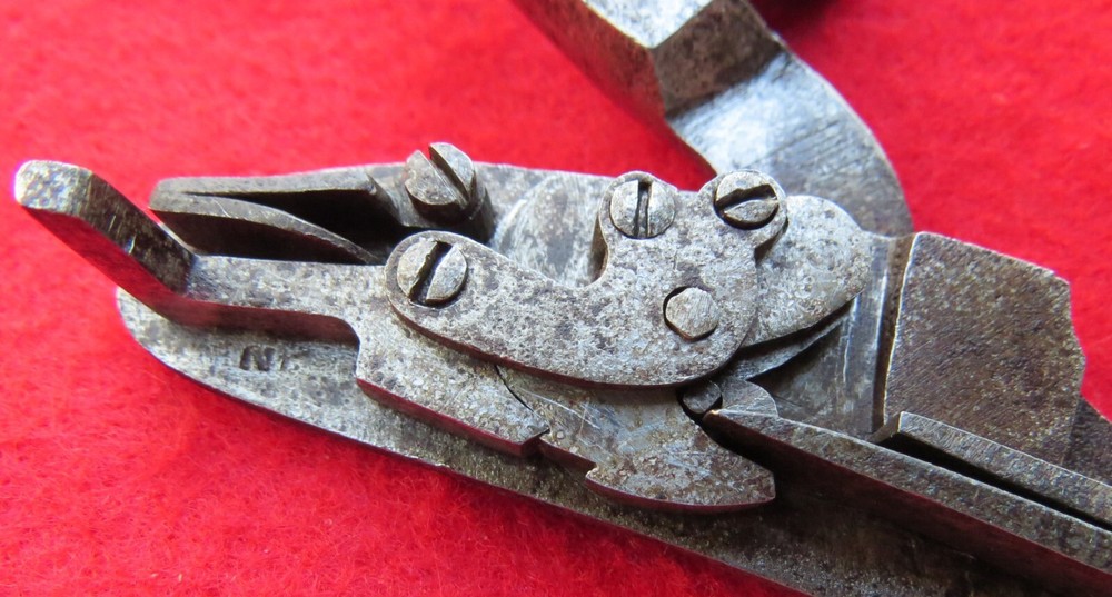 Antique Black Powder Percussion Lock Assembly Left-side Muzzleloading Lockwork