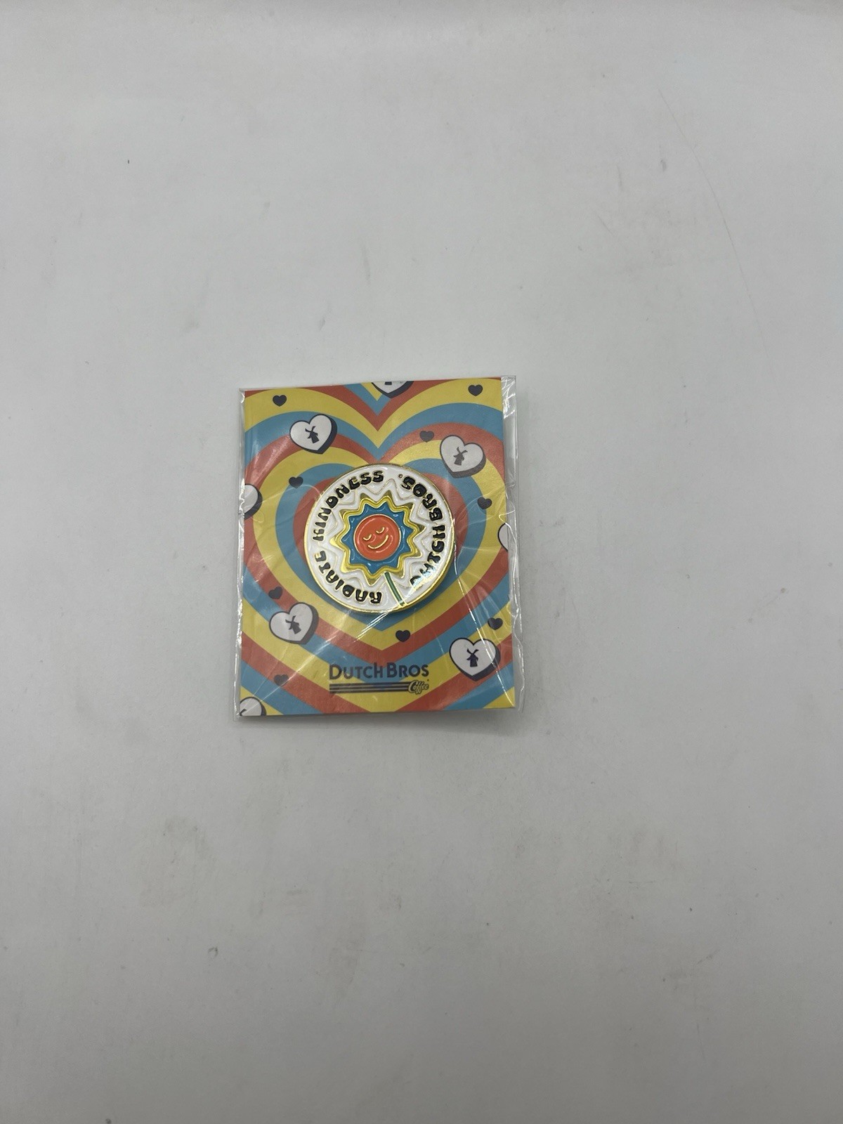 Dutch Bros Radiate Kindness Rare Collectible Pin New Sealed