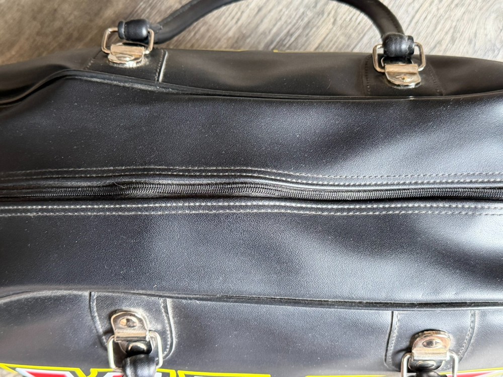 KISS Leather Bag 1980 Australia Unmasked UNUSED Vintage Kiss Aucoin Memorabilia