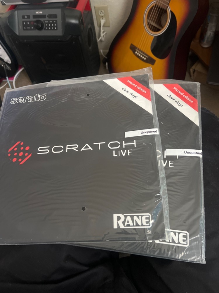 serato control vinyl 12 pair new