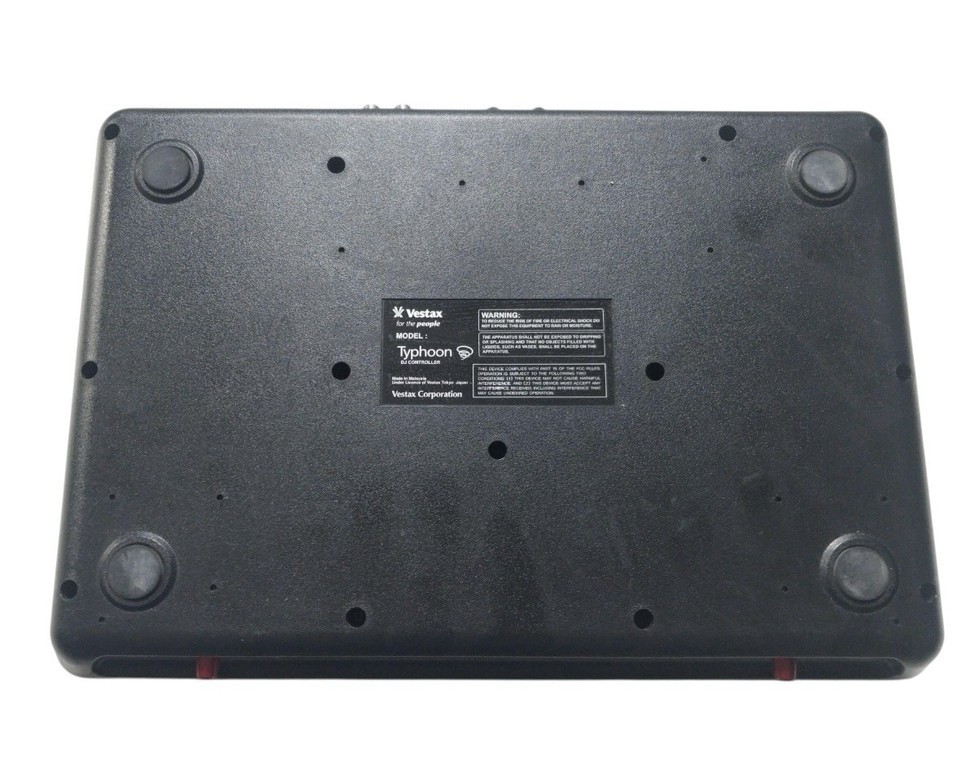 Vestax Typhoon DJ Virtual Midi Controller Double Deck Windows Mac 2009