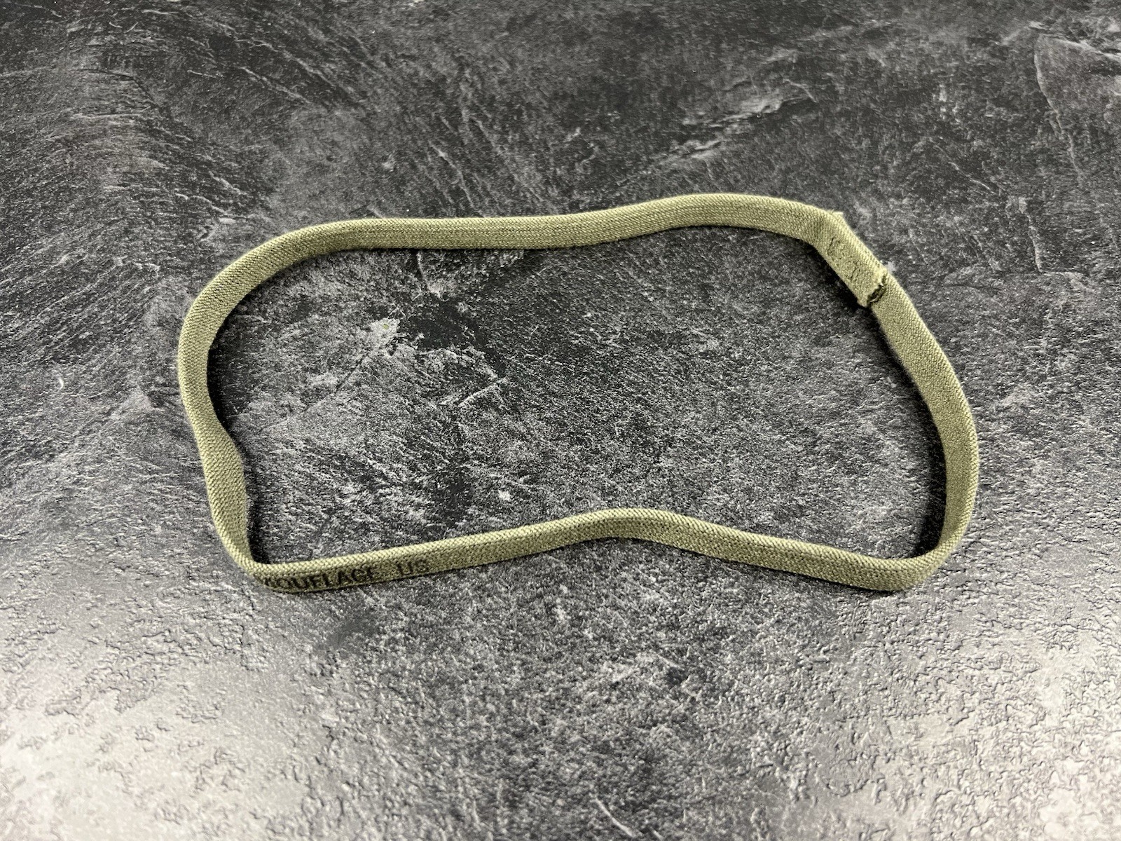 Vietnam War Helmet Band original unissued USGI M1 Camo Cover Band NO CATEYES