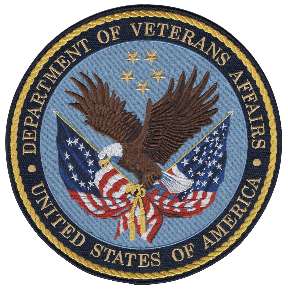 Dept of Veterans Affairs Large Back Patch