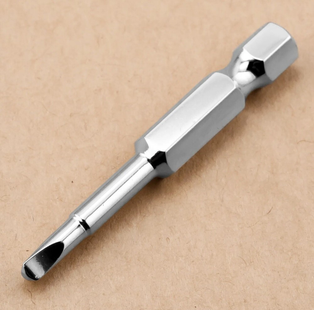 6PCS Triangle Head Security Screwdriver Tool Triangular for Bit Toys 1/4" 50mm U