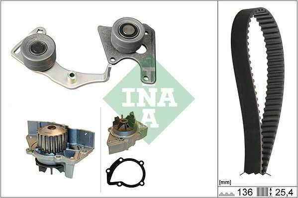 INA DISTRIBUTION KIT + WATER PUMP FOR FIAT DUCATO VAN (230) 1.9 TD MOT. DHX