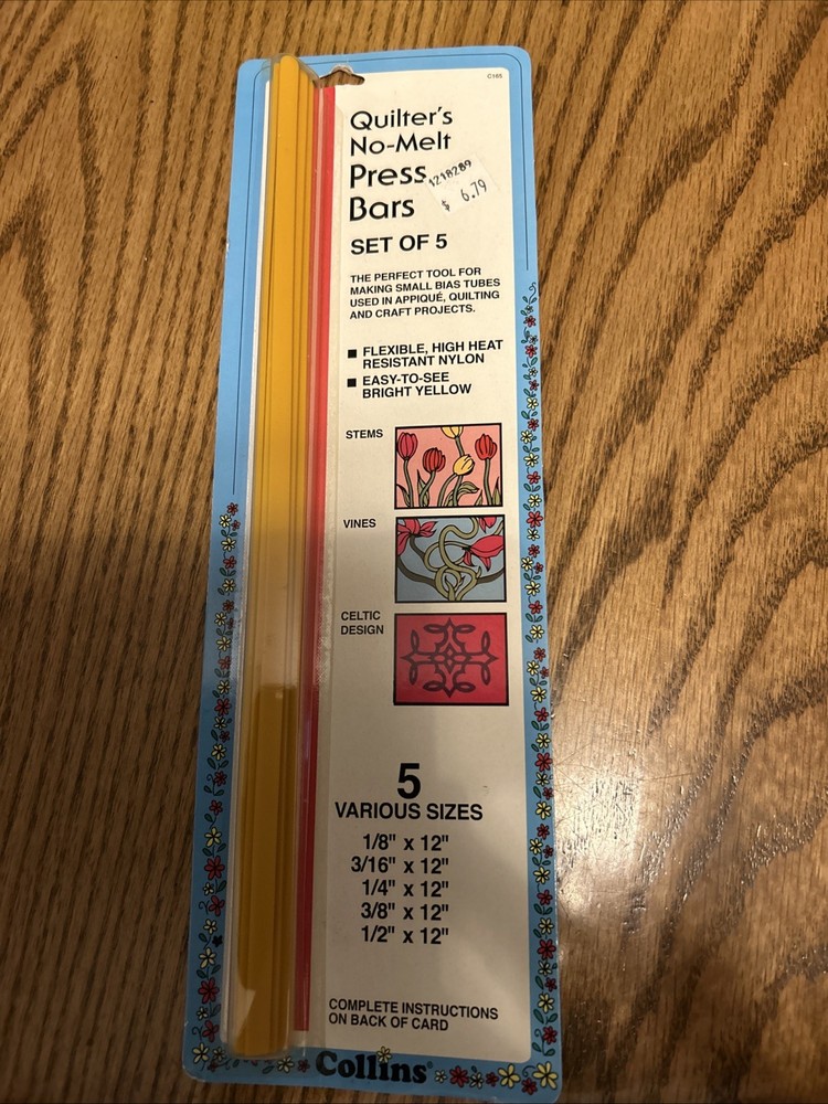 Quilters No Melt Press Bars