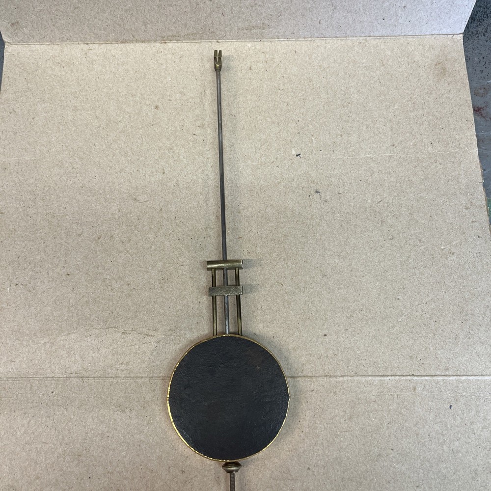 ANTIQUE CLOCK MOVEMENT PENDULUM