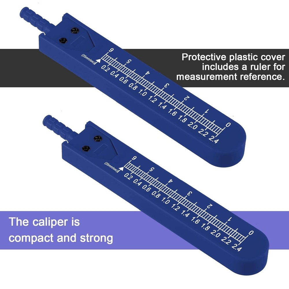 EKG Caliper ECG Calipers Measuring Tool with Ruler Electrocardiogram Drafting...