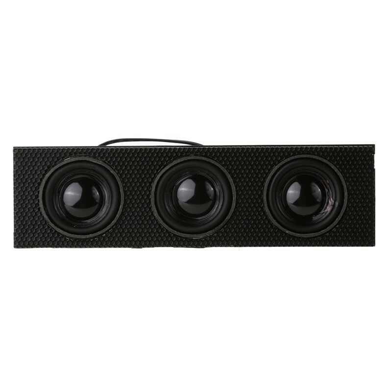 5.25" Stereo Surround Speaker PC Front Panel Computer Case Built-in