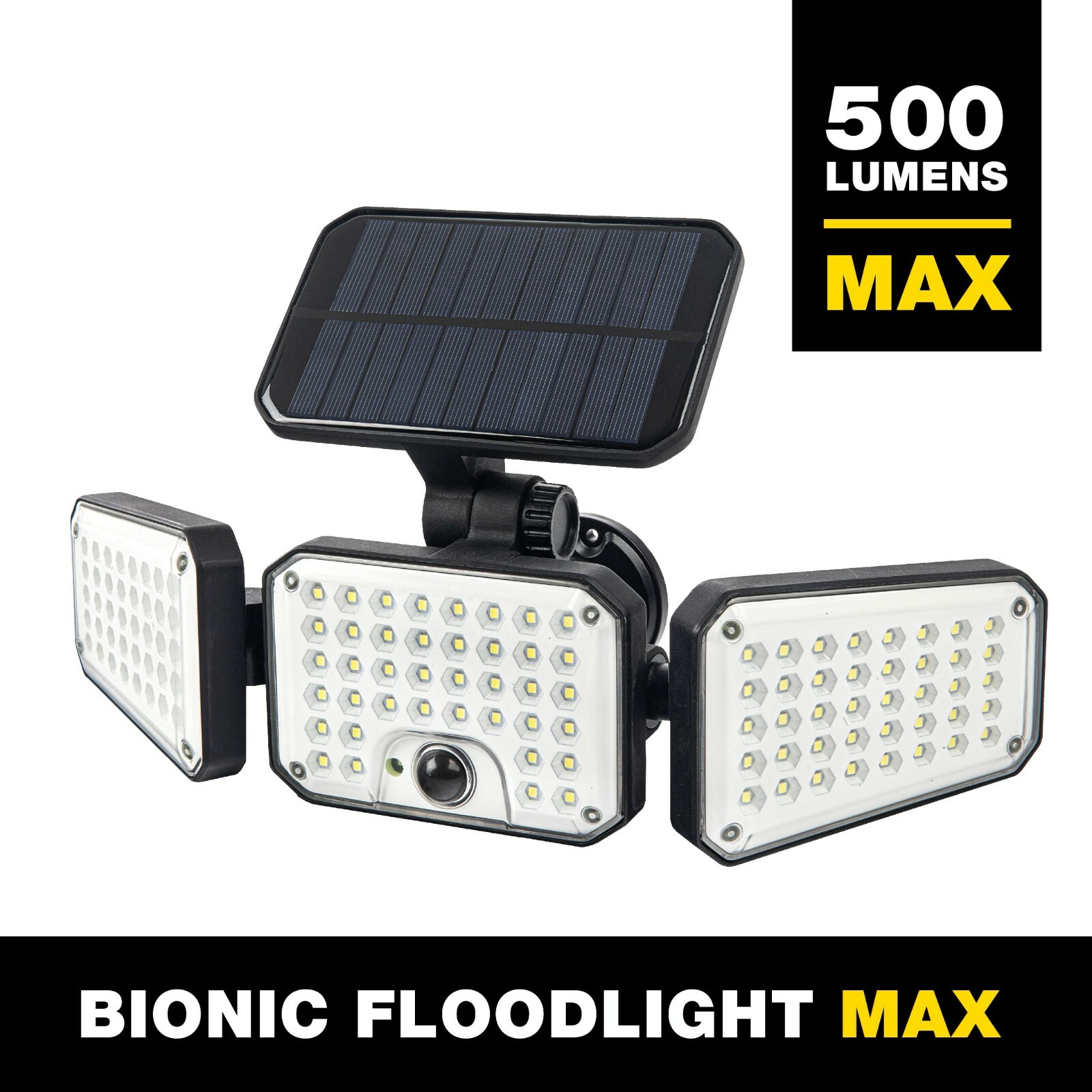 Bell + Howell Bionic Flood Light Max Solar Powered LED Motion Sensor Light