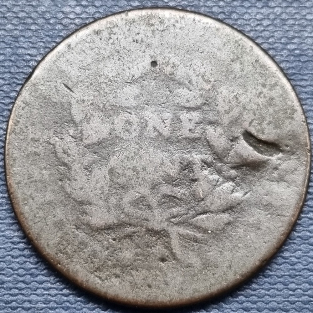 1798 Draped Bust Large Cent 1c Circulated Details #80071