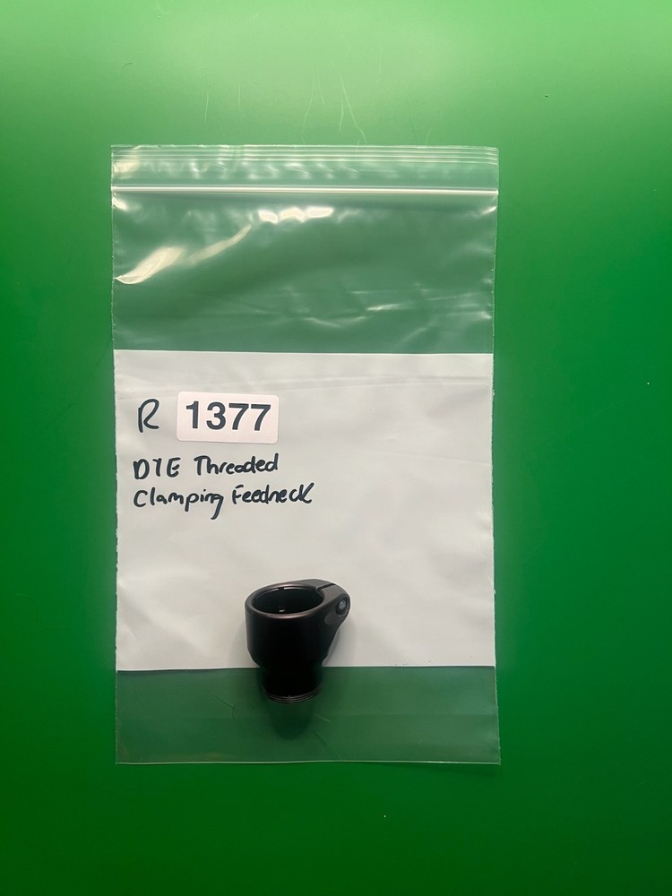 Dye Threaded Clamping Feedneck